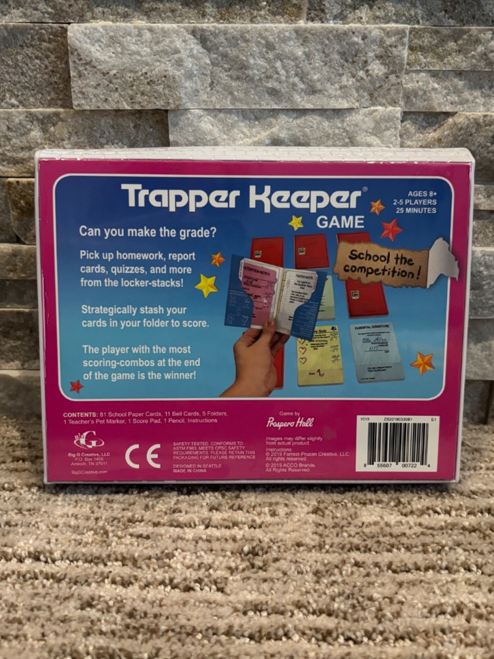 Trapper Keeper “Unicorn Edition” Card Game - Picture 2 of 4